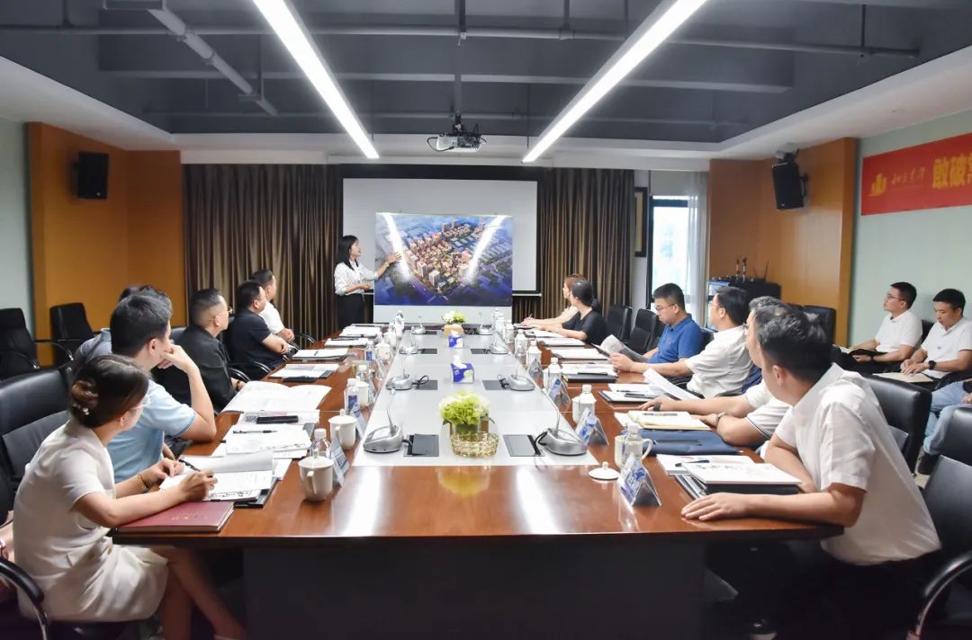 天心区委副书记、区长周志军调研老哥网长沙总部基地项目(图5)