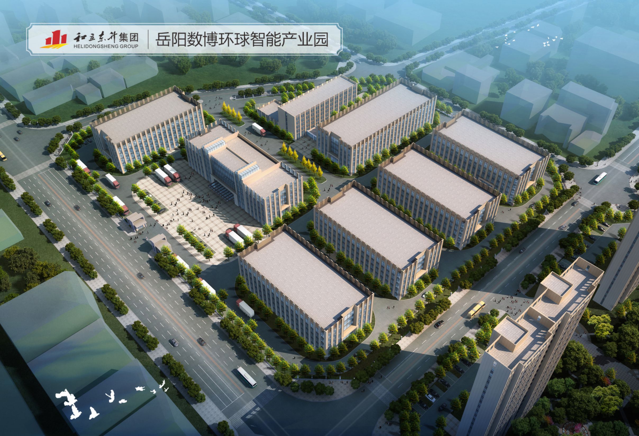 岳阳数博环球智能产业园(图1)